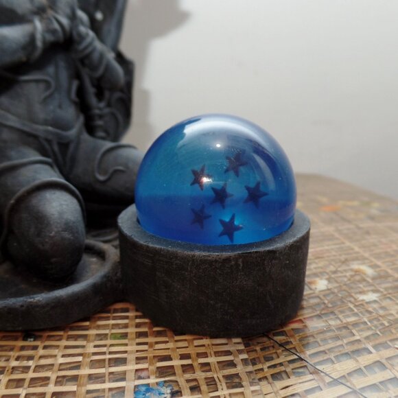 Kali The Black Goddess Bound And Kneeling Gothic Candle Holder - Picture 6 of 14